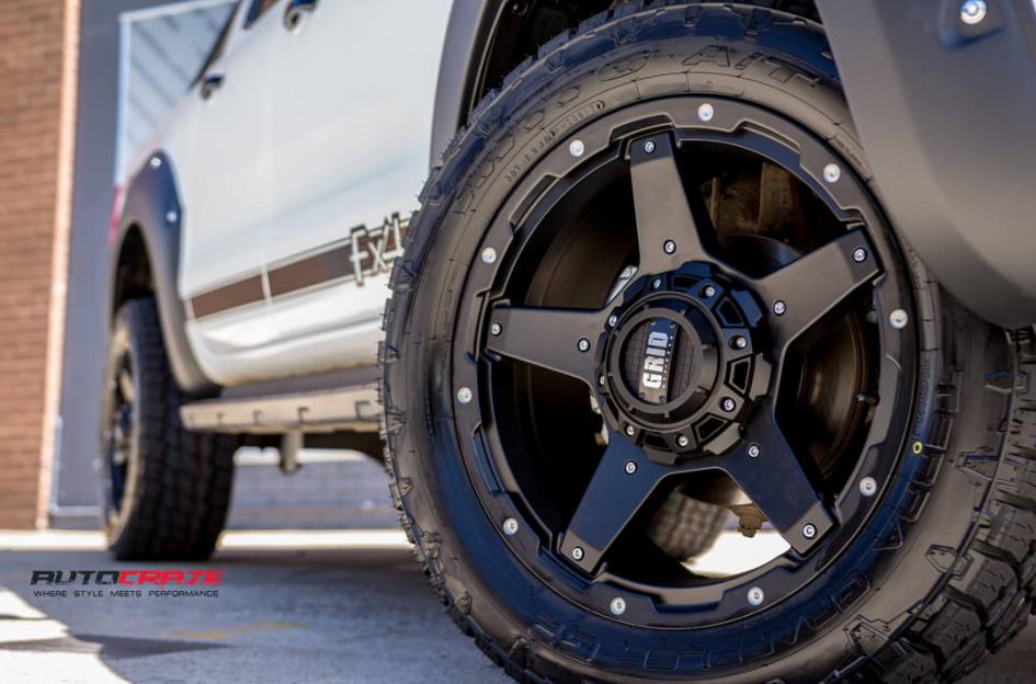 FORD RANGER GD04 MATTE BLACK